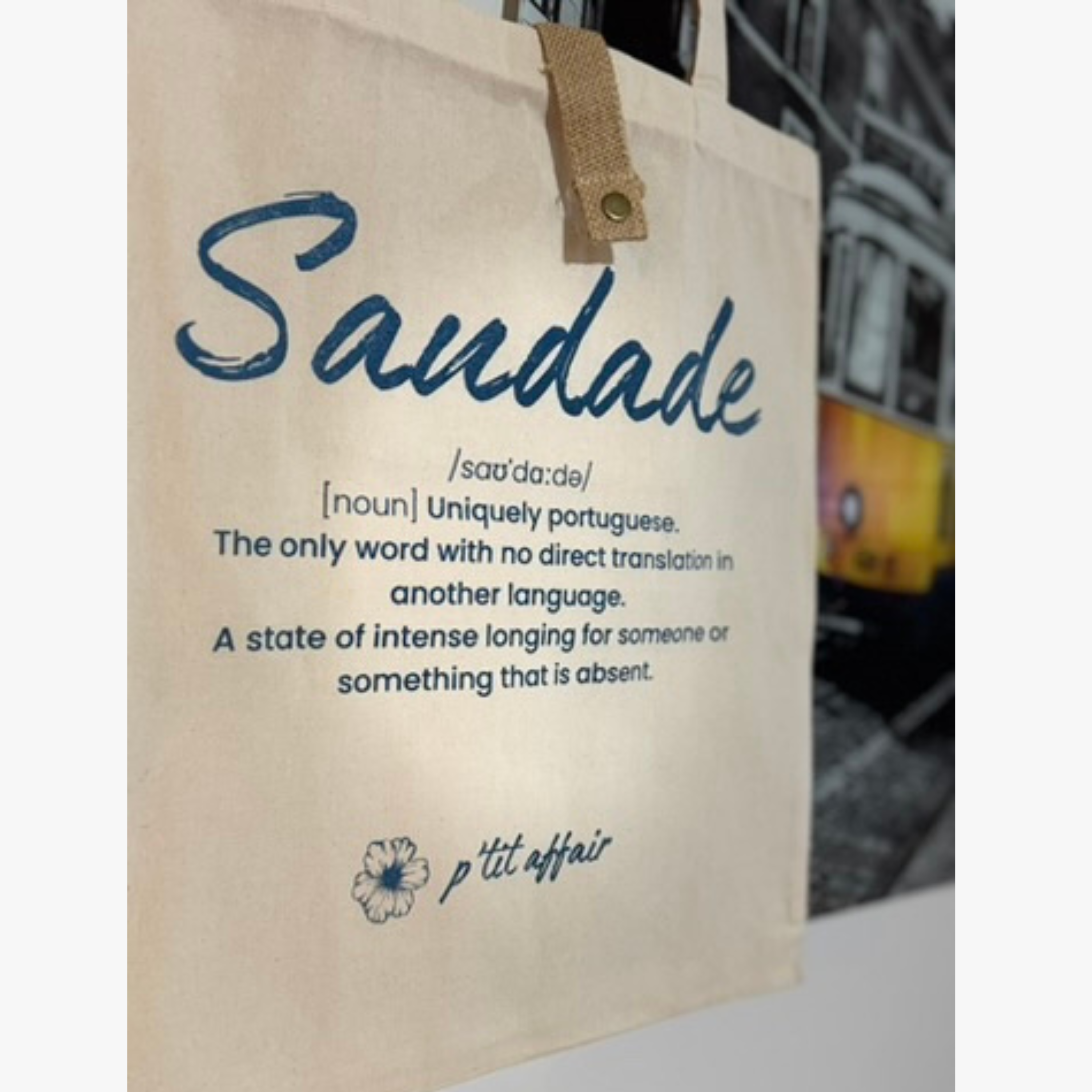 Tote Bag Saudade Lisbon