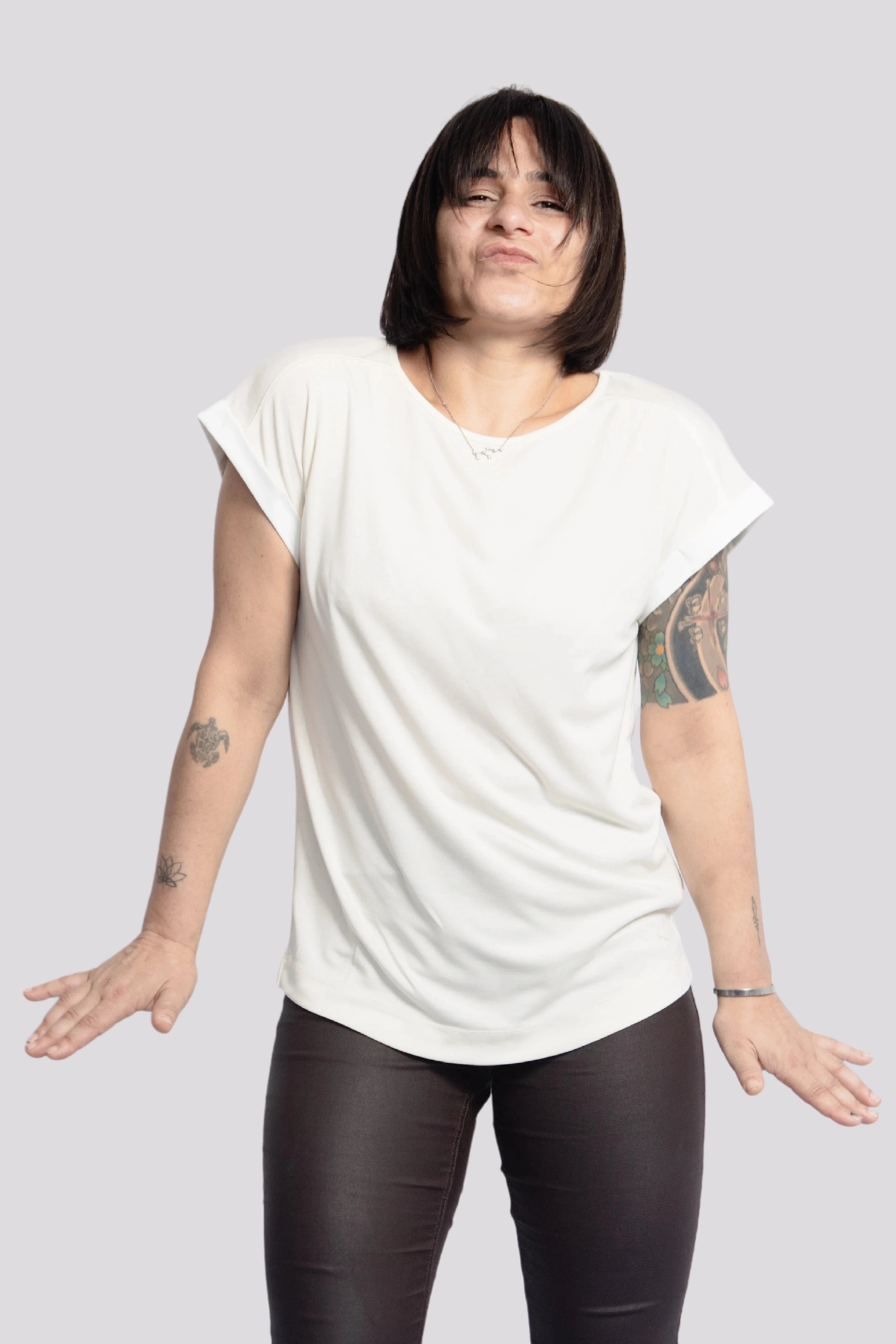 Millie Classic T-shirt - Vaporous Grey