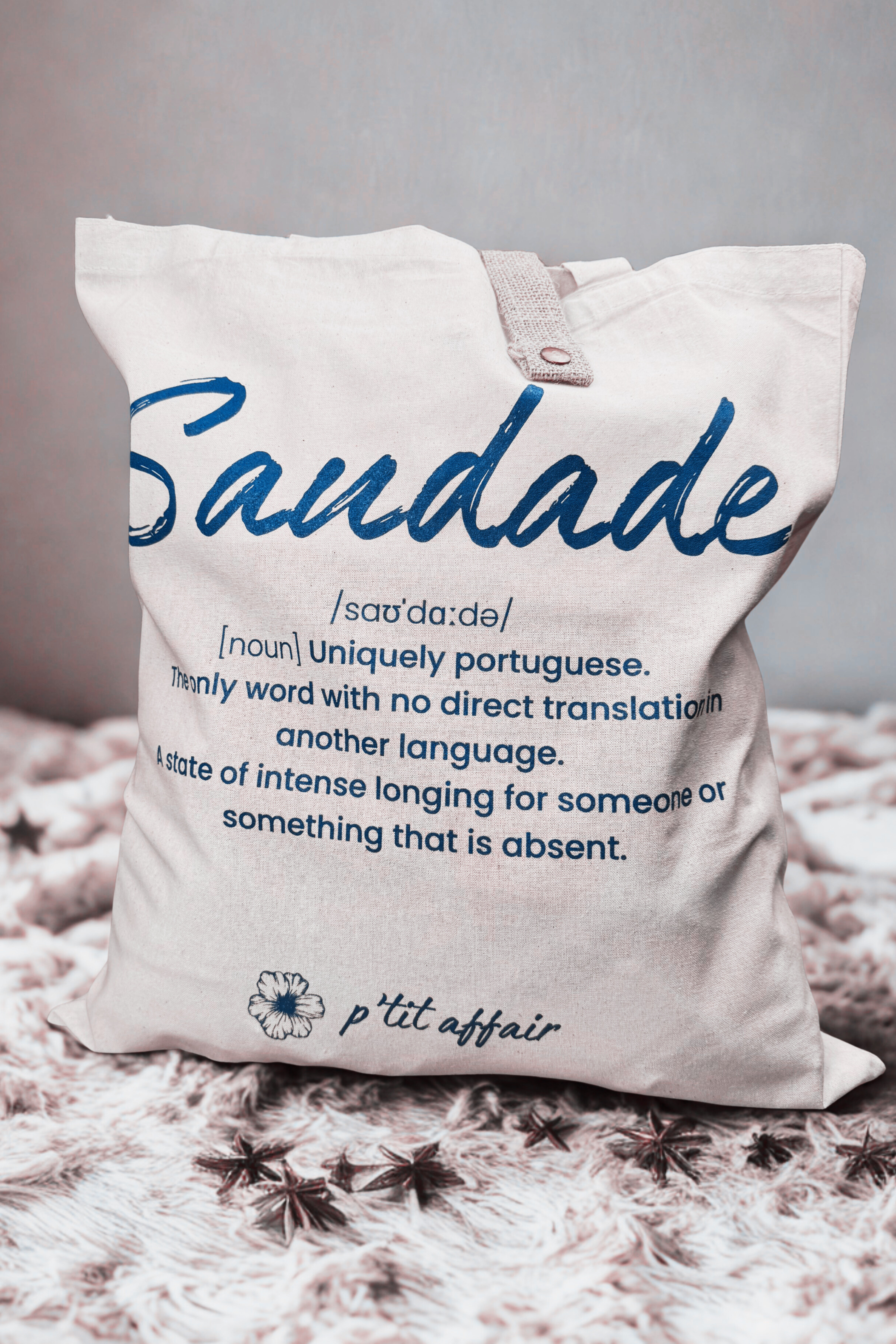 Saudade Foldable Tote Bag